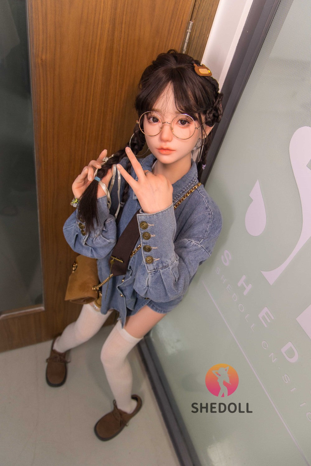 Boneca sexual Zara (SHEDOLL Copo C de 158 cm #SH053 2.0 Silicone)