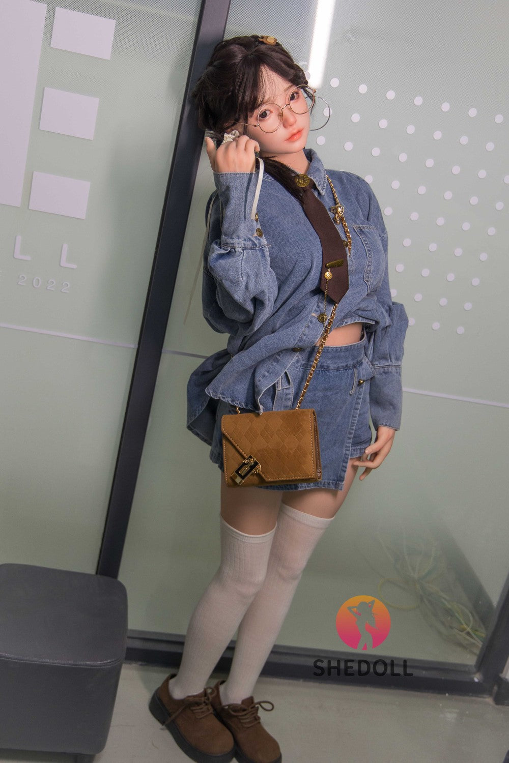 Boneca sexual Zara (SHEDOLL Copo C de 158 cm #SH053 2.0 Silicone)