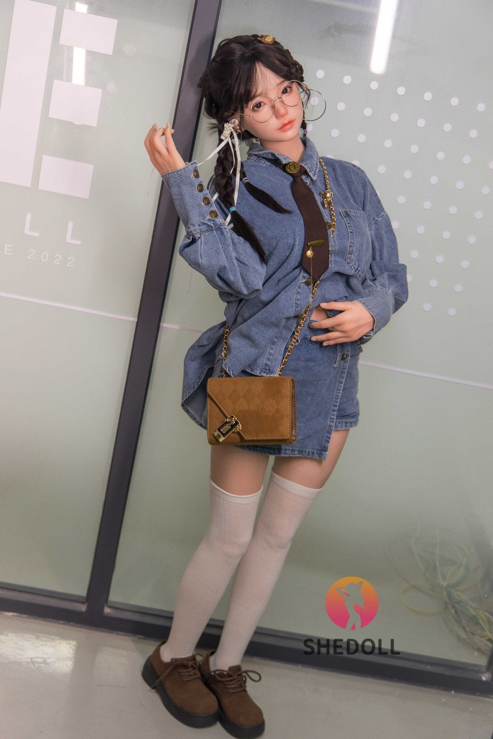 Boneca sexual Zara (SHEDOLL Copo C de 158 cm #SH053 2.0 Silicone)