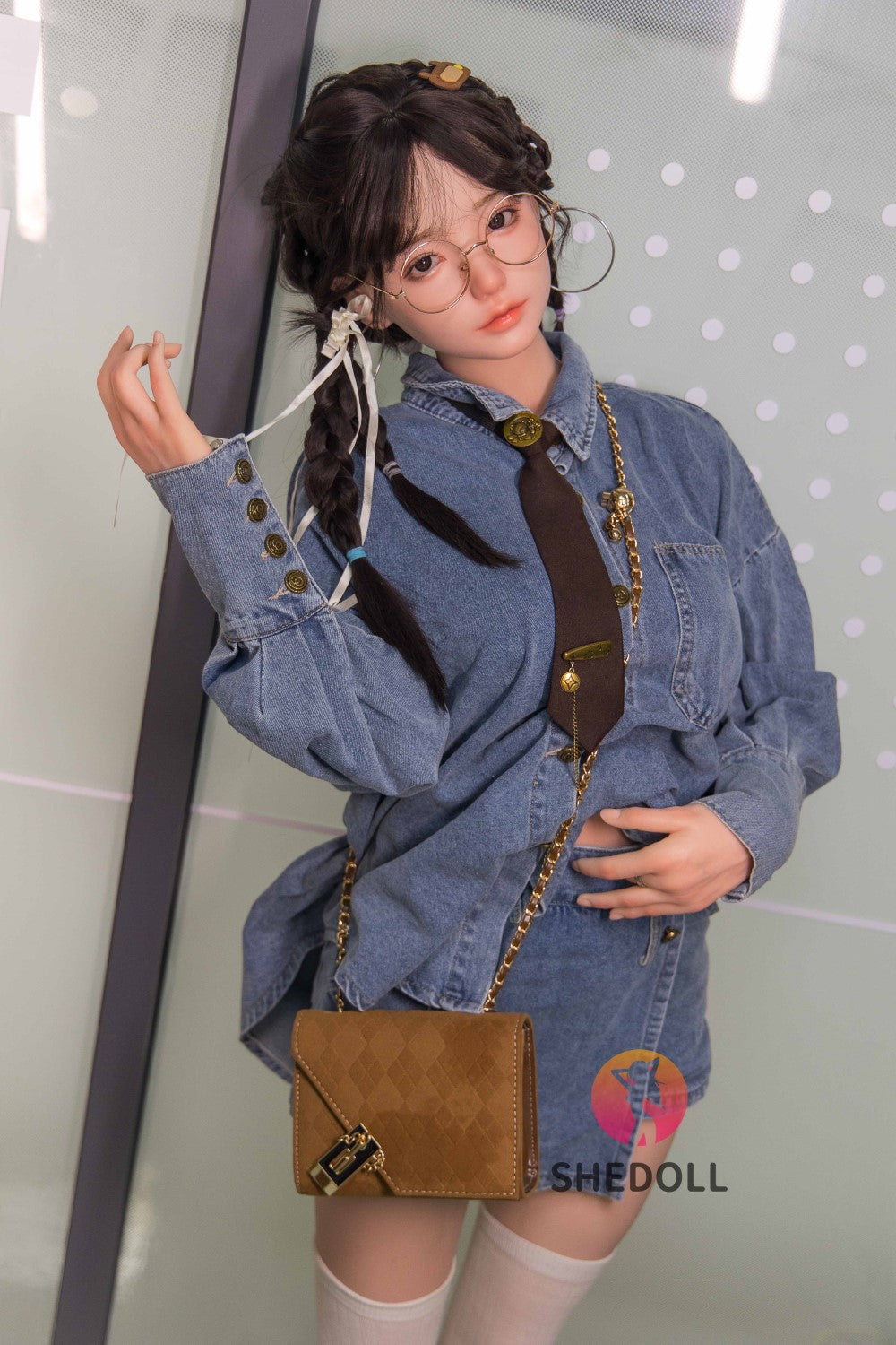 Boneca sexual Zara (SHEDOLL Copo C de 158 cm #SH053 2.0 Silicone)