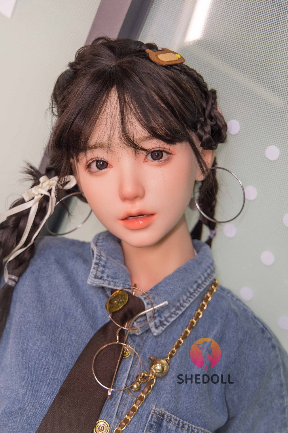 Boneca sexual Zara (SHEDOLL Copo C de 158 cm #SH053 2.0 Silicone)