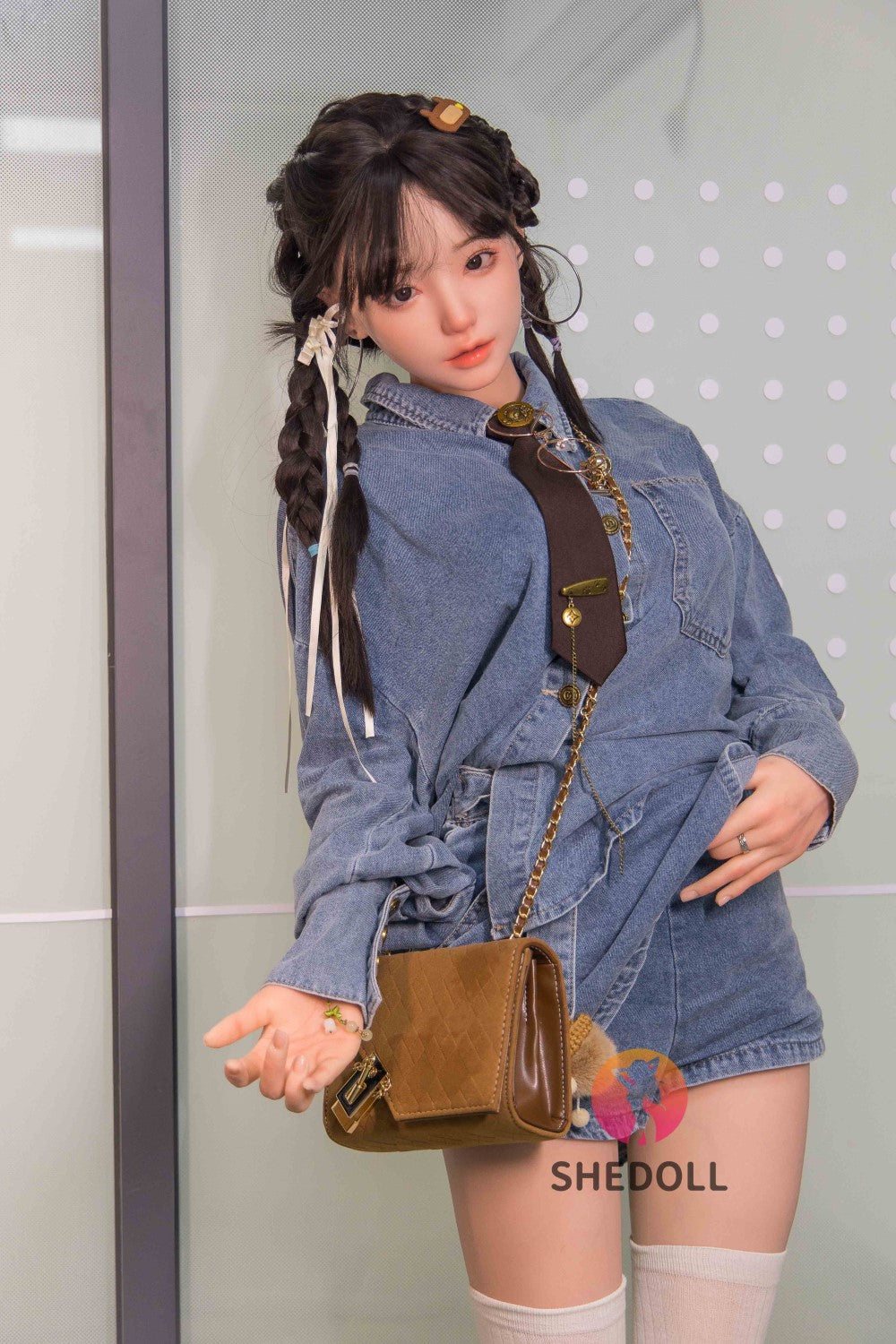 Boneca sexual Zara (SHEDOLL Copo C de 158 cm #SH053 2.0 Silicone)