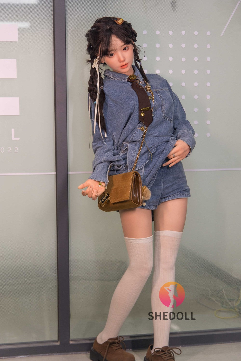 Boneca sexual Zara (SHEDOLL Copo C de 158 cm #SH053 2.0 Silicone)