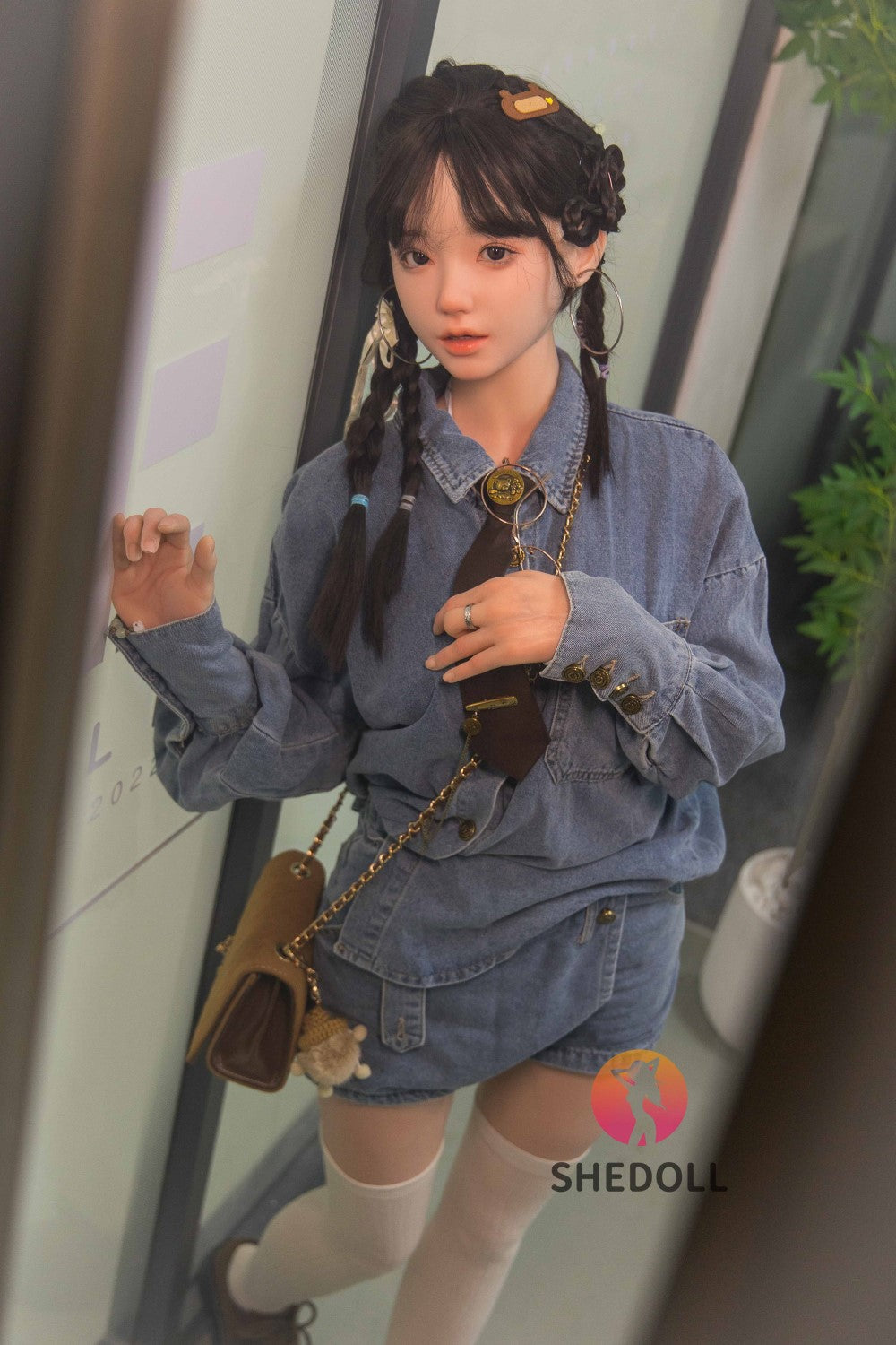 Boneca sexual Zara (SHEDOLL Copo C de 158 cm #SH053 2.0 Silicone)