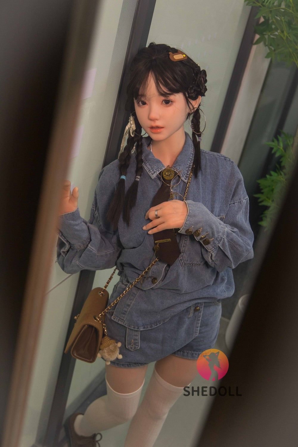 Boneca sexual Zara (SHEDOLL Copo C de 158 cm #SH053 2.0 Silicone)