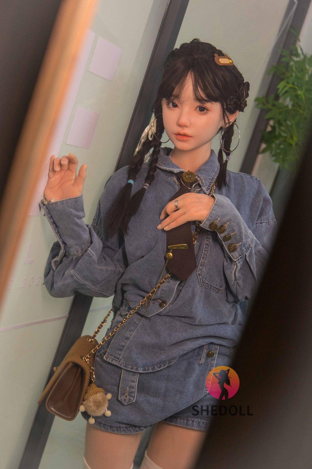 Boneca sexual Zara (SHEDOLL Copo C de 158 cm #SH053 2.0 Silicone)