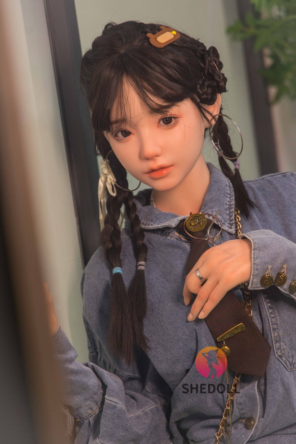Boneca sexual Zara (SHEDOLL Copo C de 158 cm #SH053 2.0 Silicone)