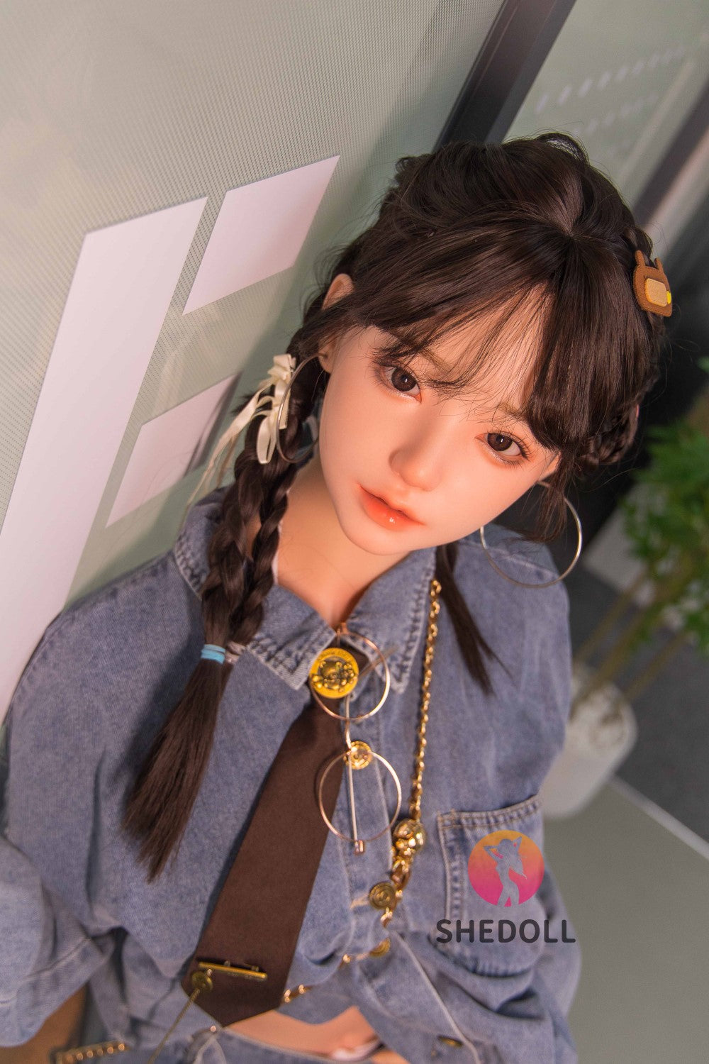 Boneca sexual Zara (SHEDOLL Copo C de 158 cm #SH053 2.0 Silicone)