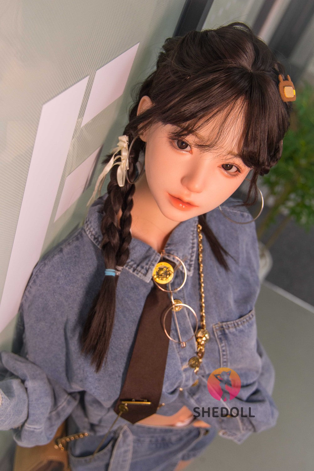Boneca sexual Zara (SHEDOLL Copo C de 158 cm #SH053 2.0 Silicone)