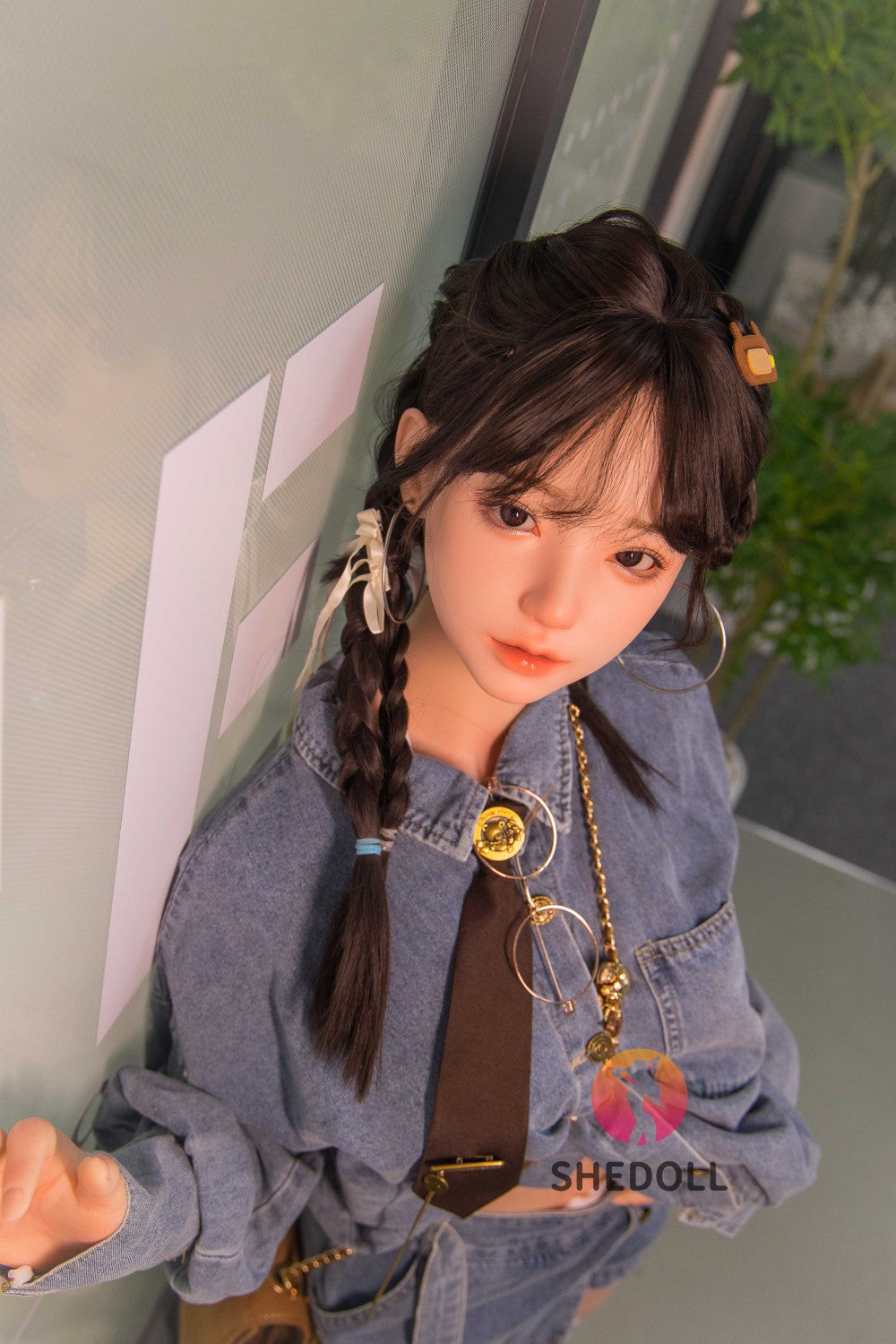 Boneca sexual Zara (SHEDOLL Copo C de 158 cm #SH053 2.0 Silicone)