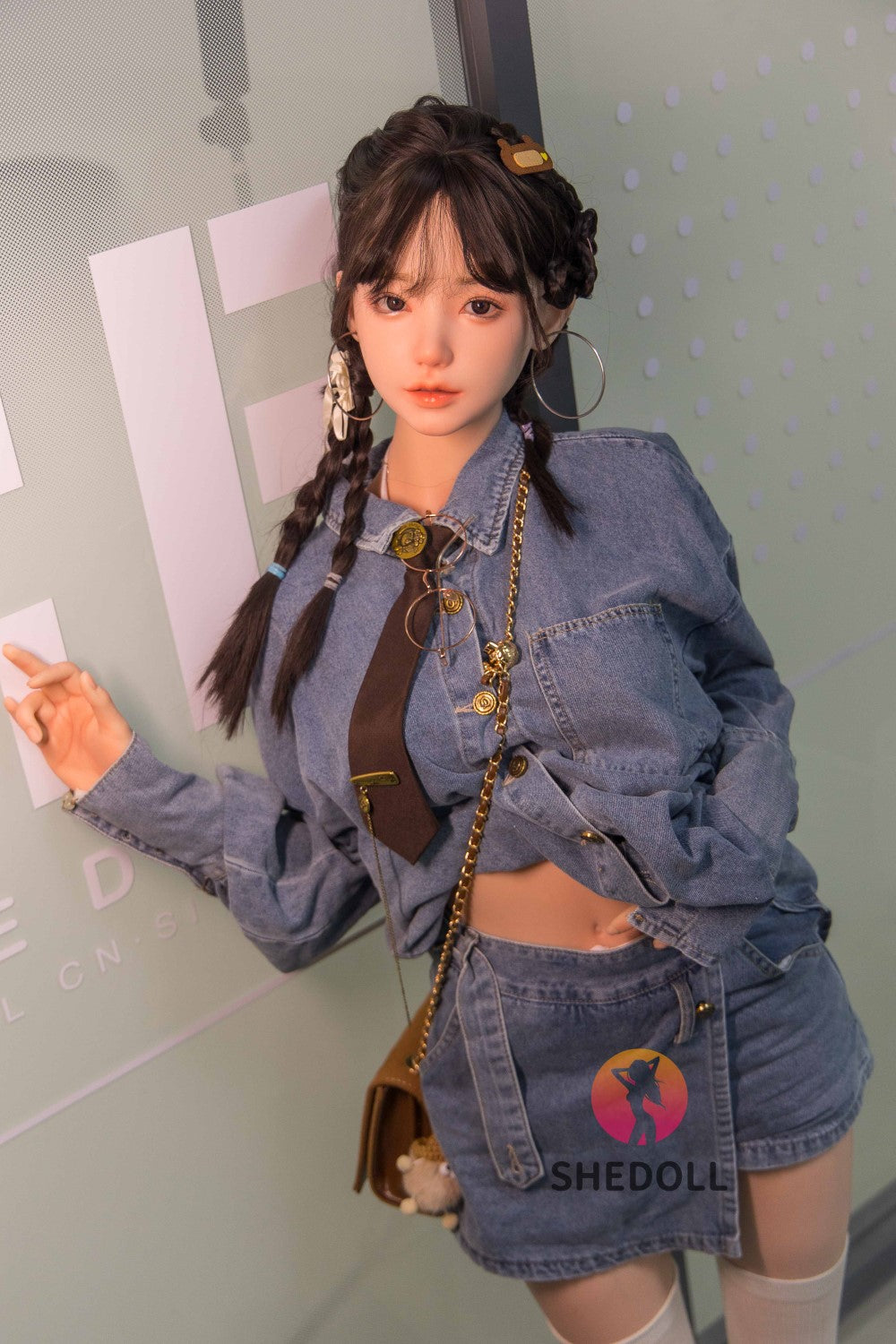 Boneca sexual Zara (SHEDOLL Copo C de 158 cm #SH053 2.0 Silicone)