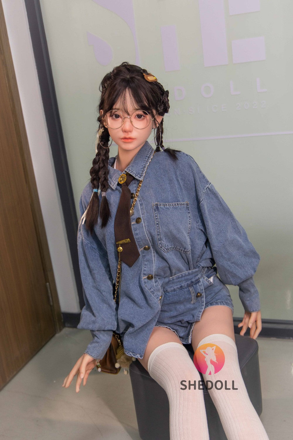 Boneca sexual Zara (SHEDOLL Copo C de 158 cm #SH053 2.0 Silicone)