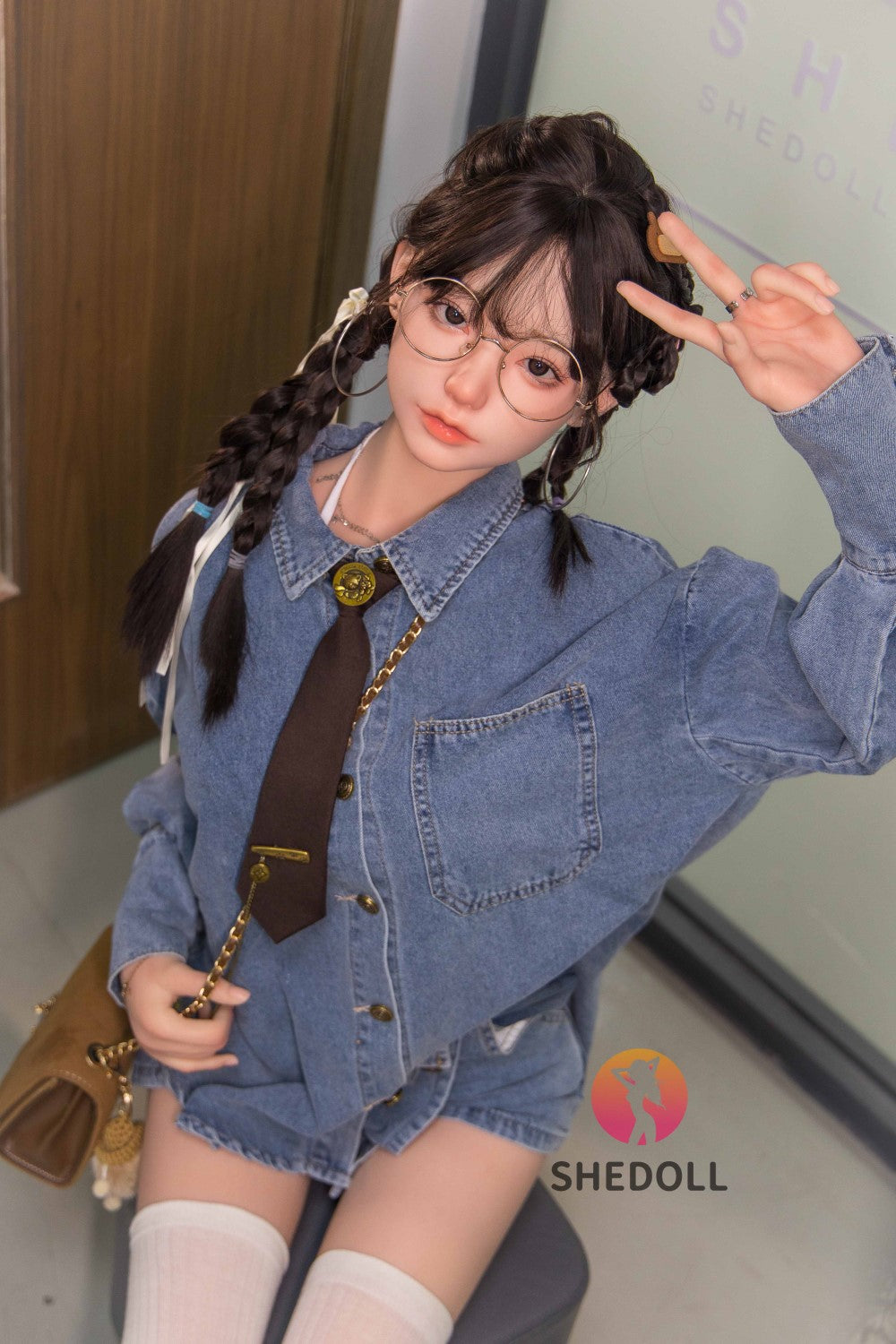 Boneca sexual Zara (SHEDOLL Copo C de 158 cm #SH053 2.0 Silicone)