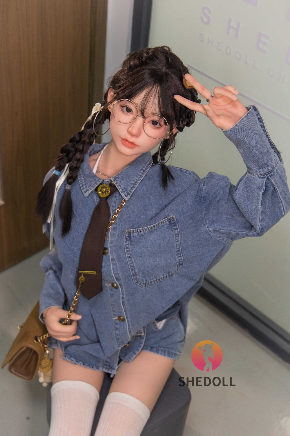 Boneca sexual Zara (SHEDOLL Copo C de 158 cm #SH053 2.0 Silicone)