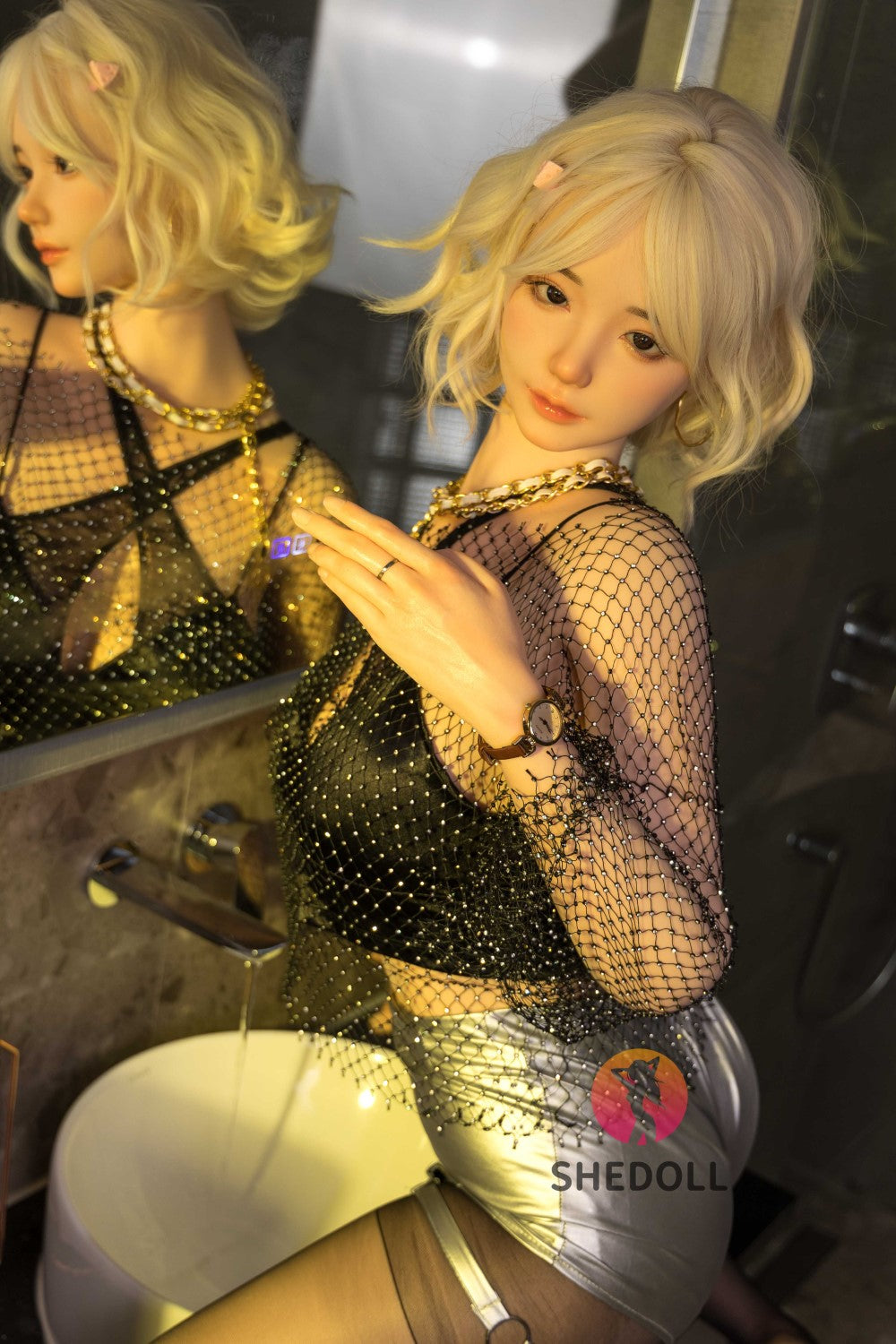 Zara muñeca sexual (SHEDOLL Copa E de 165 cm #SH055 (silicona)