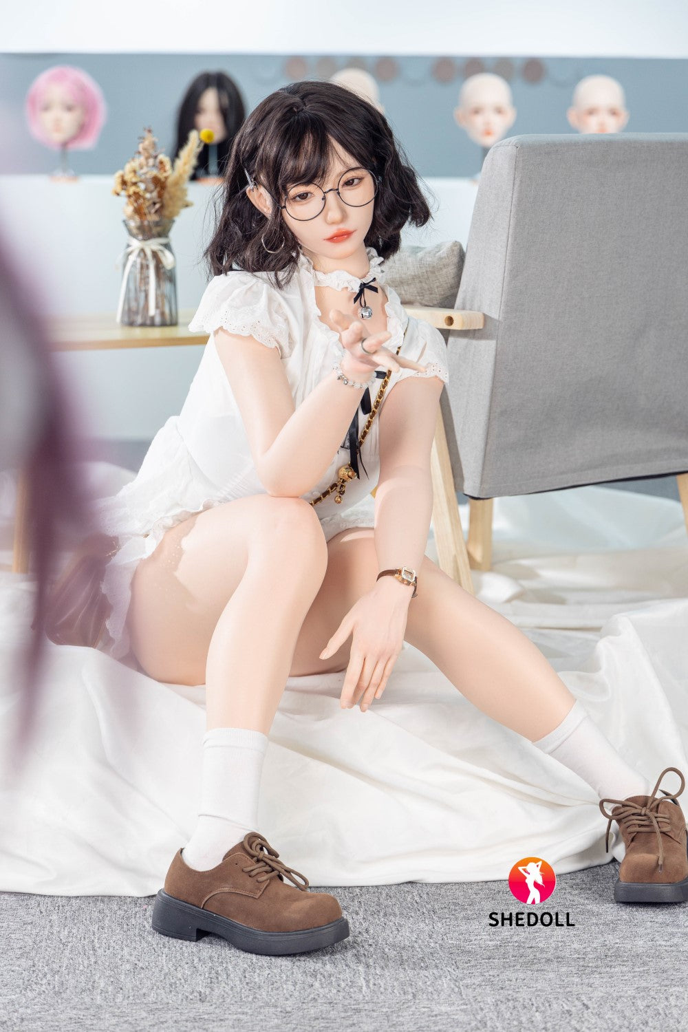 Boneca sexual Achu (SHEDOLL Copo E de 165 cm #SH058 2.0 Silicone)