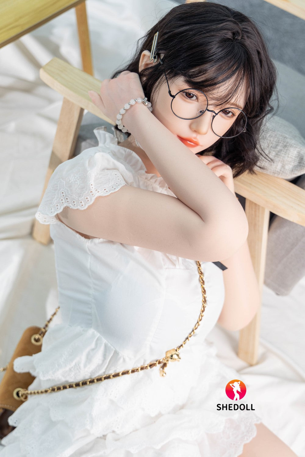 Boneca sexual Achu (SHEDOLL Copo E de 165 cm #SH058 2.0 Silicone)