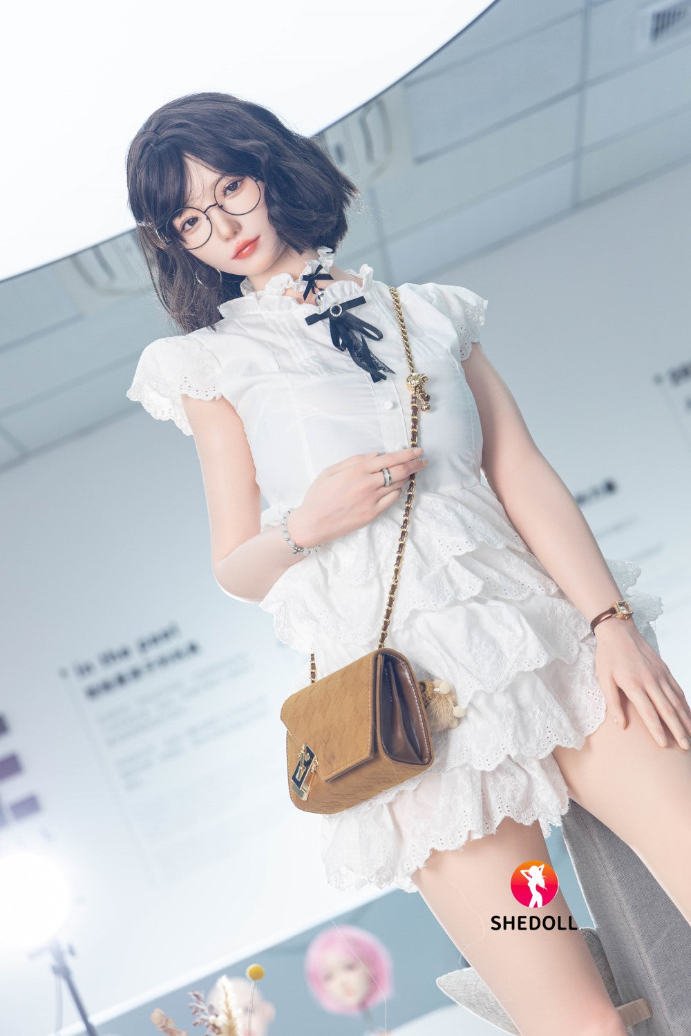 Boneca sexual Achu (SHEDOLL Copo E de 165 cm #SH058 2.0 Silicone)