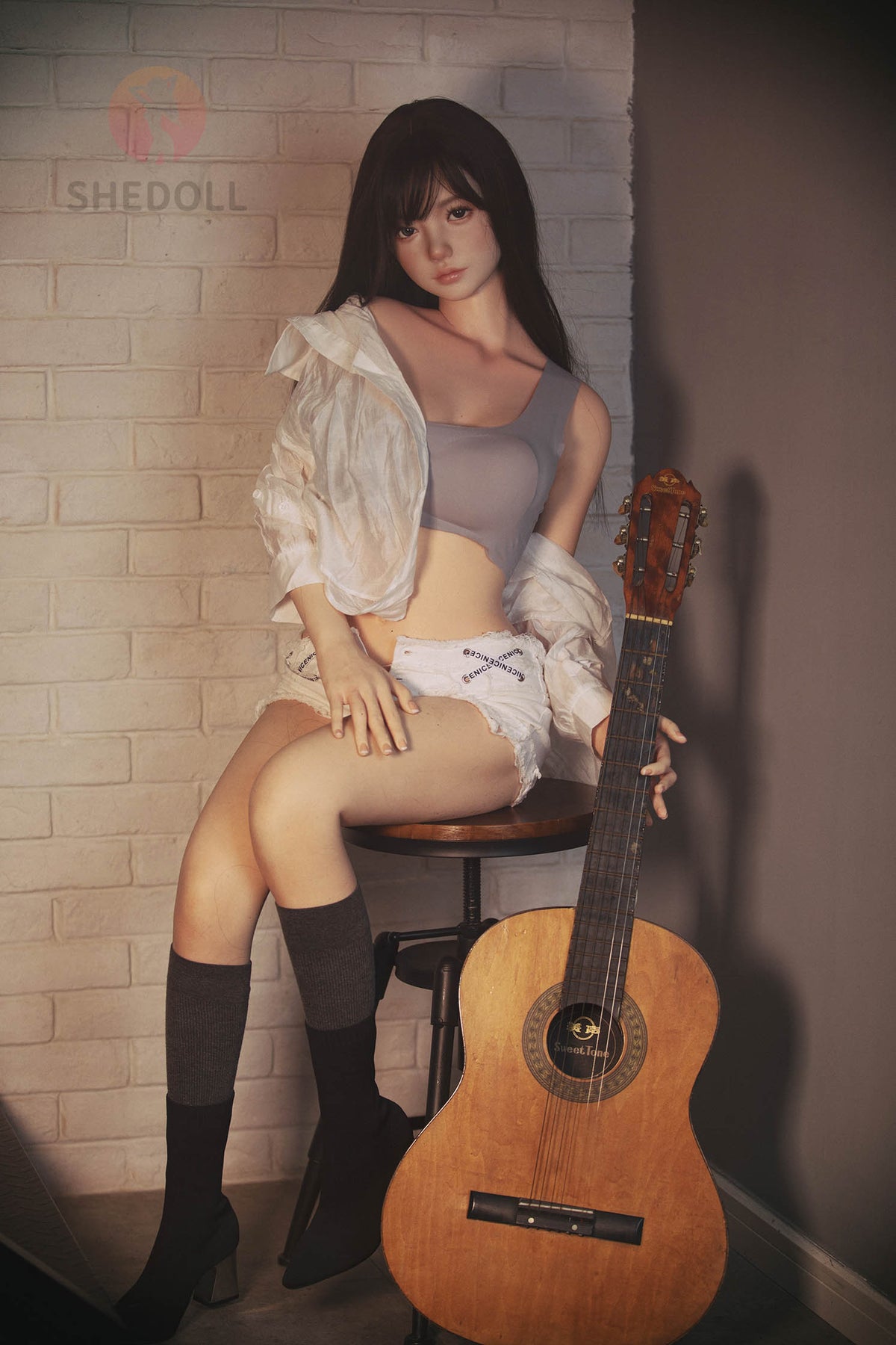Boneca sexual Kaena (SHEDOLL Copo C de 158cm #SH059 Silicone)