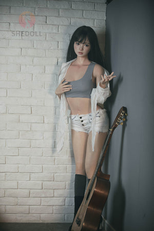 Boneca sexual kaena (SHEDOLL 158cm c-cup #sh059 silicone)