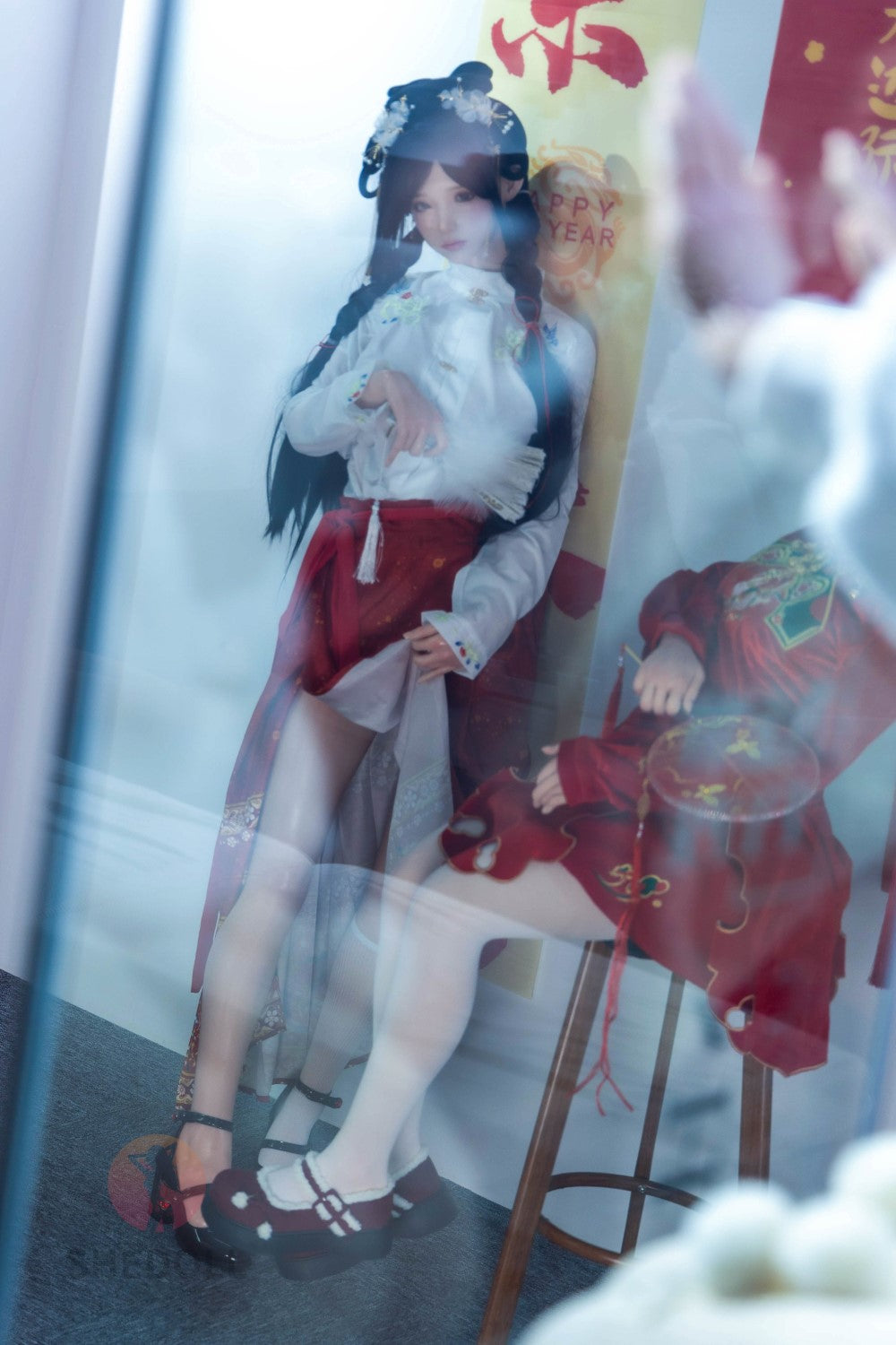 Cheryl muñeca sexual (SHEDOLL Copa E de 165 cm #SH063 (silicona)