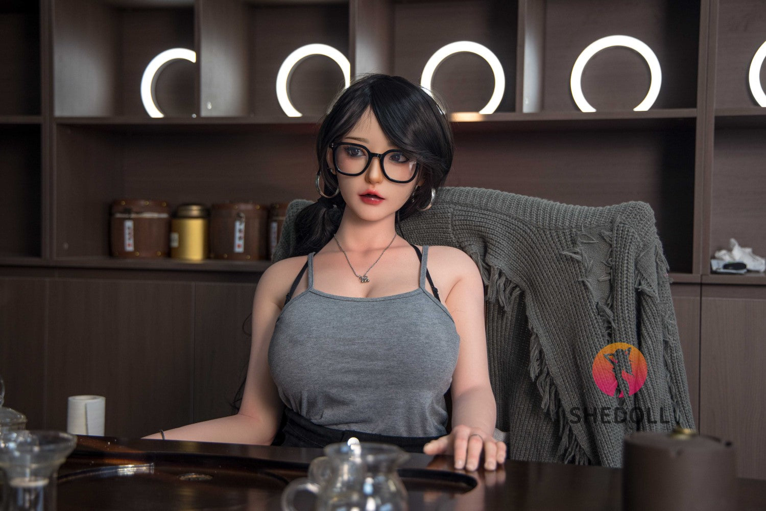 kaena muñeca sexual (SHEDOLL Copa H de 163 cm #SH067 2.0 Silicona)