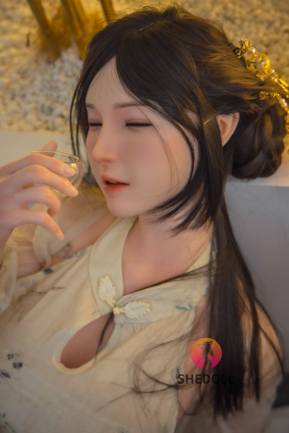 Boneca sexual dos sonhos (SHEDOLL Copo E de 165 cm #SH068 Silicone)