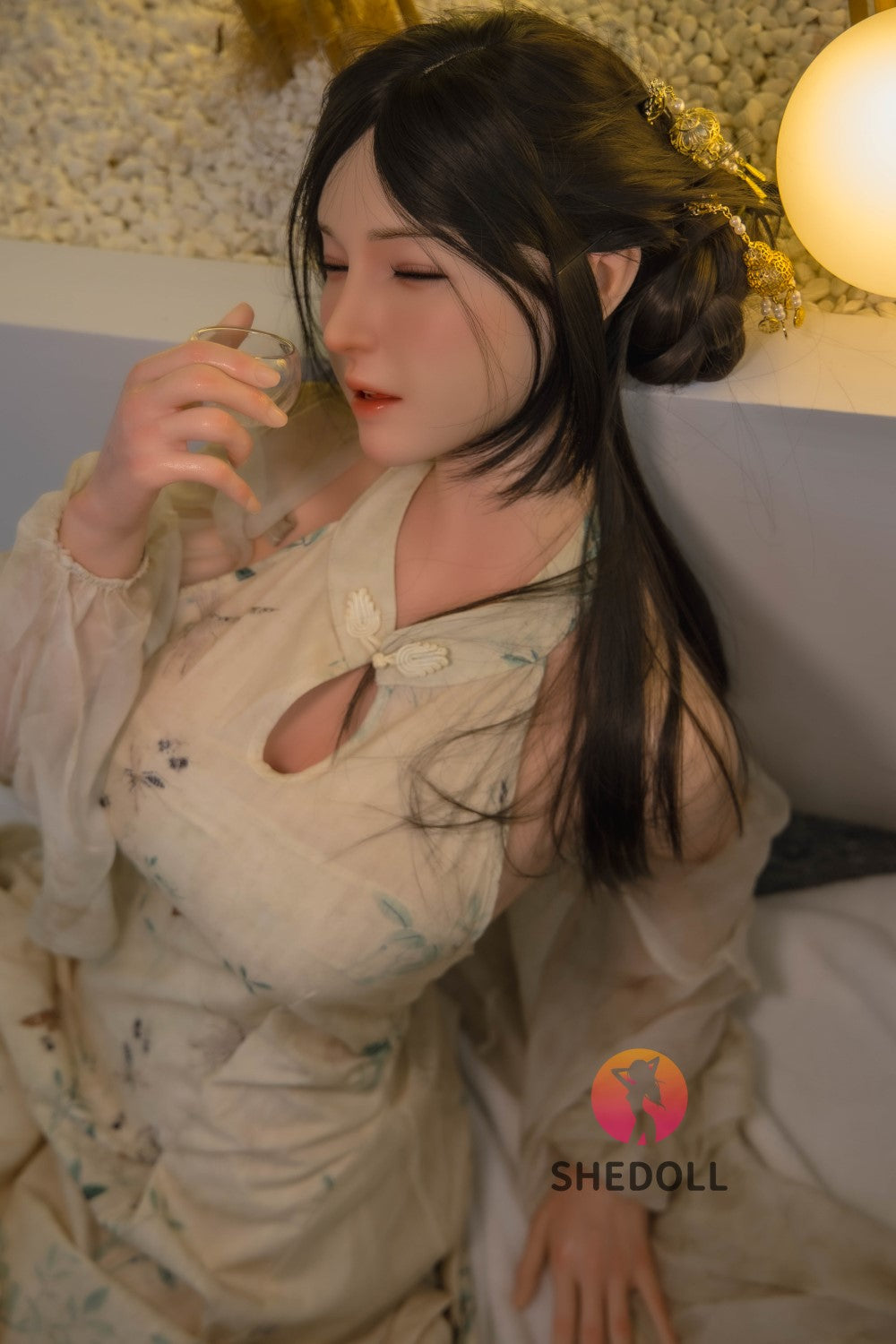 Boneca sexual dos sonhos (SHEDOLL Copo E de 165 cm #SH068 Silicone)