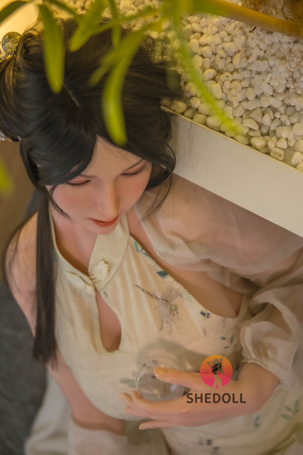 Boneca sexual dos sonhos (SHEDOLL Copo E de 165 cm #SH068 Silicone)