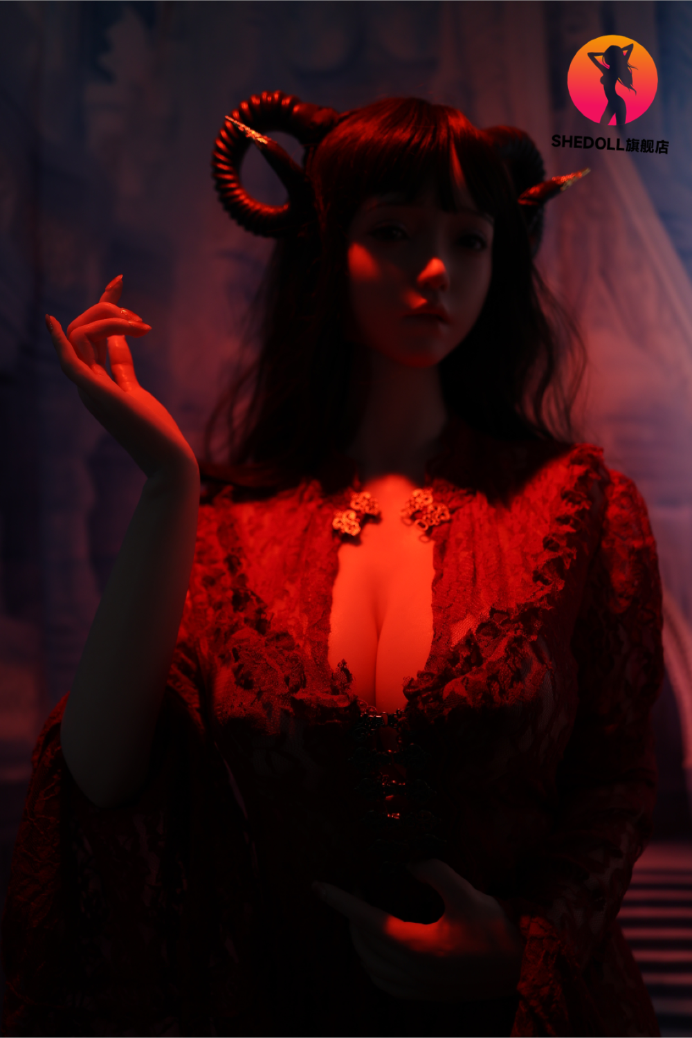 Boneca Sexual Chole (SHEDOLL Copo H de 163 cm #SH071 Silicone)