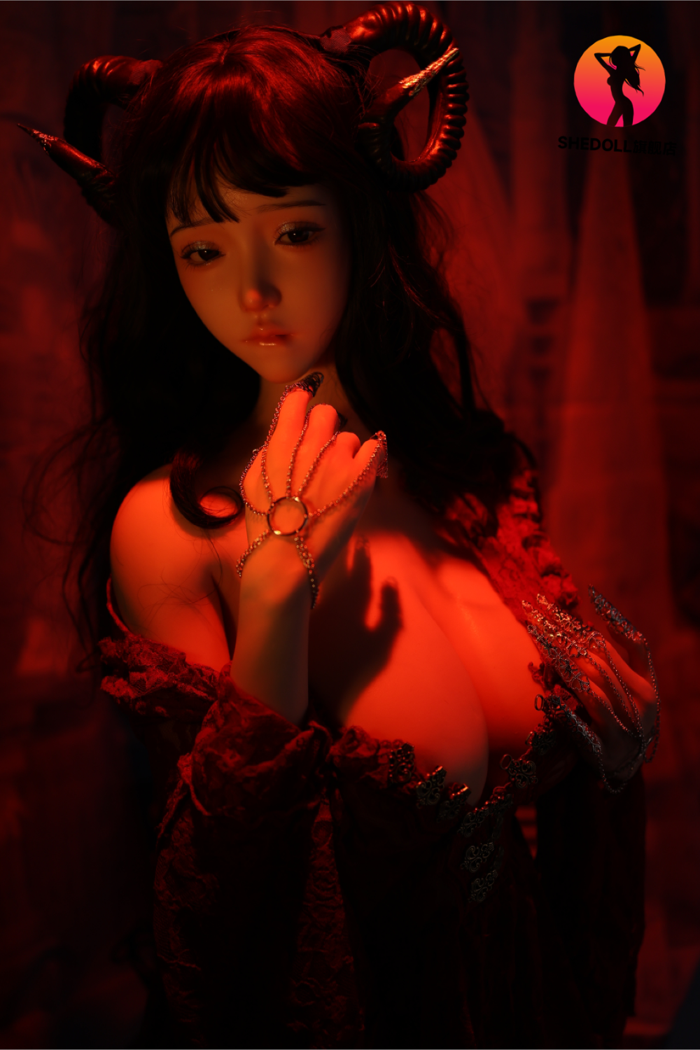 Boneca Sexual Chole (SHEDOLL Copo H de 163 cm #SH071 Silicone)