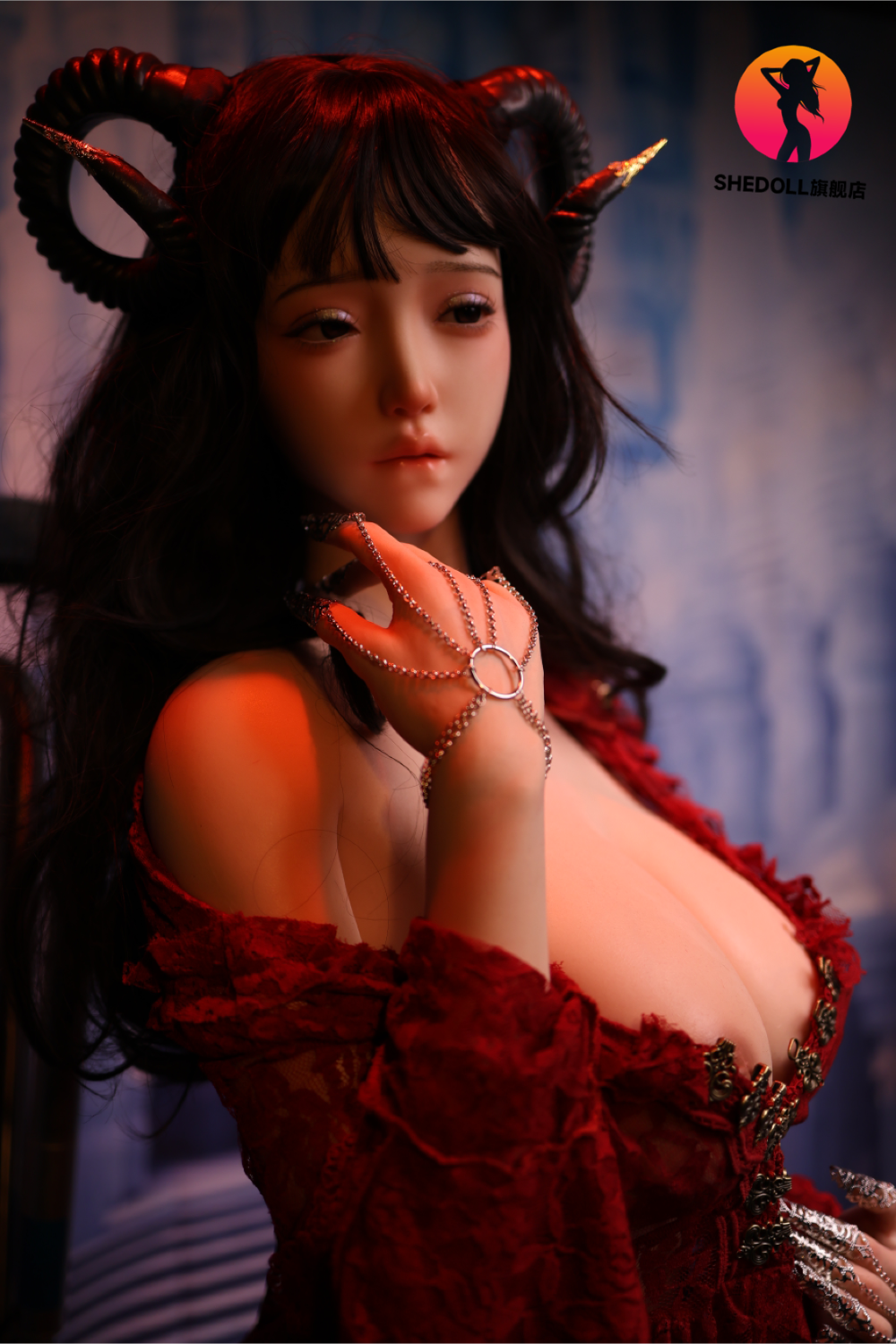 Boneca Sexual Chole (SHEDOLL Copo H de 163 cm #SH071 Silicone)