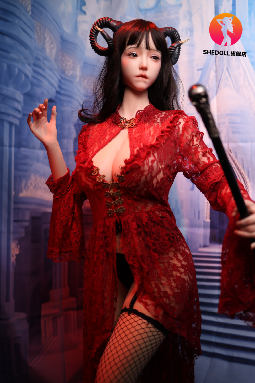 Boneca Sexual Chole (SHEDOLL Copo H de 163 cm #SH071 Silicone)