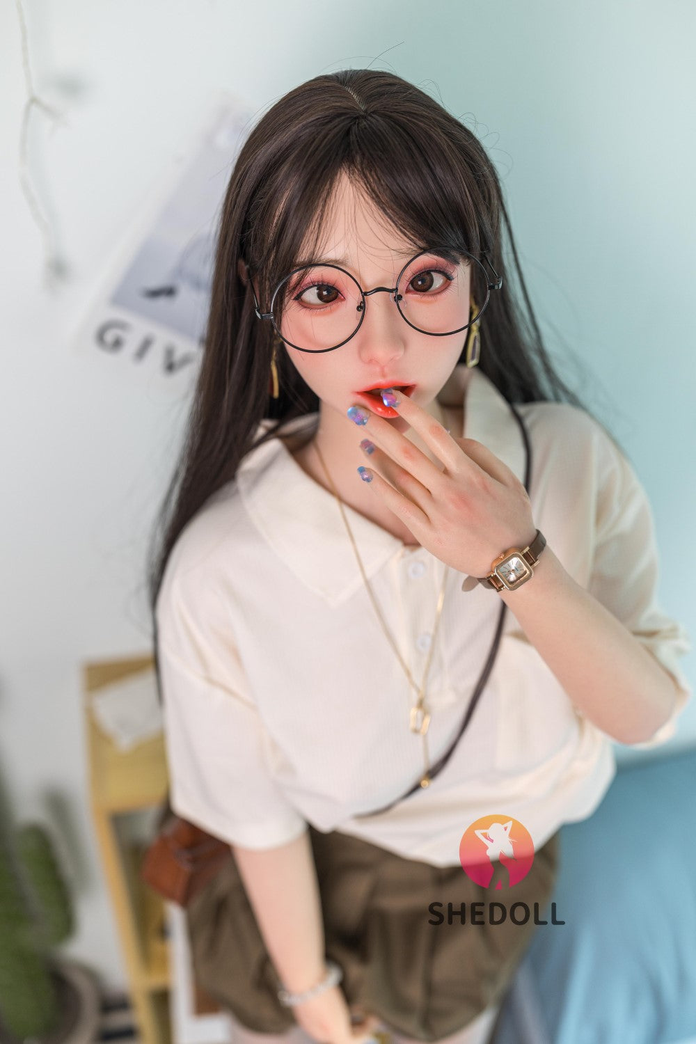Boneca sexual roy (SHEDOLL 148cm D-Cup #sh078 2.0 silicone)