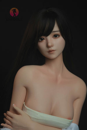 Boneca sexual de Freya (SHEDOLL 158cm c-cup #sh081 2.0 silicone)