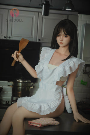 Boneca sexual de Freya (SHEDOLL 158cm c-cup #sh081 2.0 silicone)