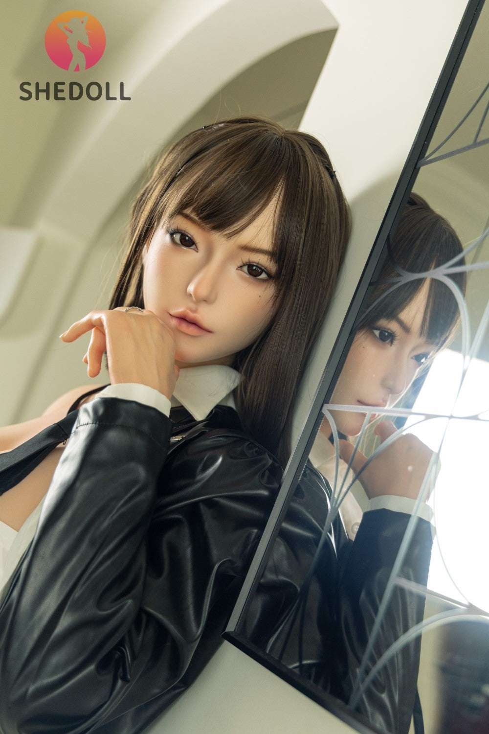 Boneca Sexual de Abril (SHEDOLL Copo H de 163 cm #SH092 2.0 Silicone)