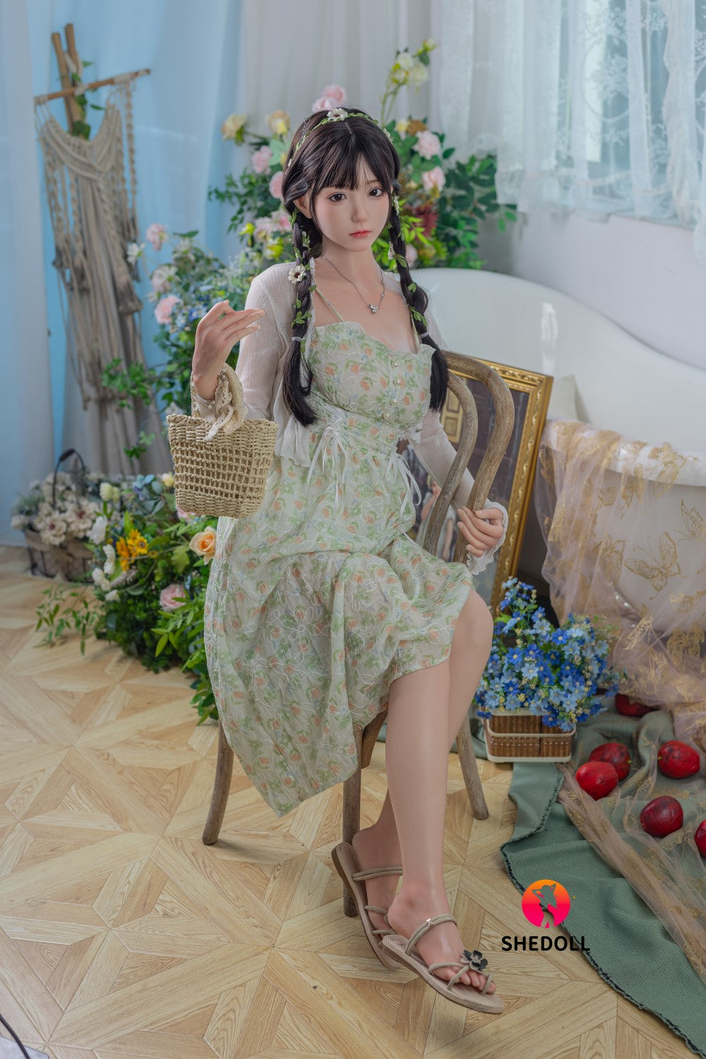 Cal muñeca sexual (SHEDOLL 158 cm Copa C #SH100 2.0 Silicona)