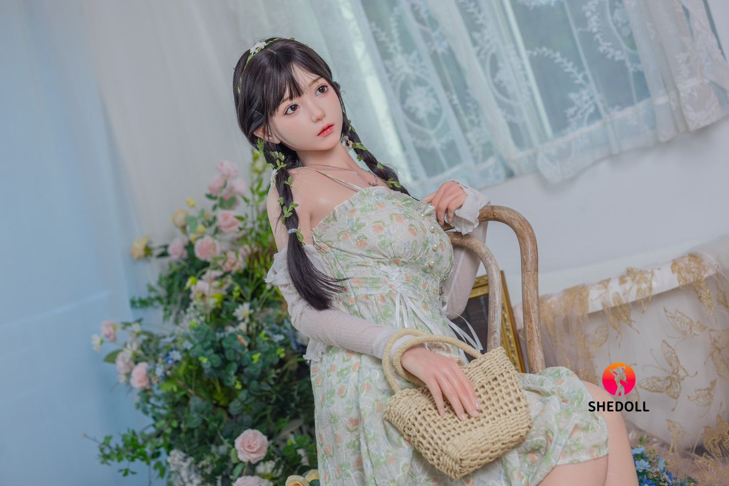 Cal muñeca sexual (SHEDOLL 158 cm Copa C #SH100 2.0 Silicona)