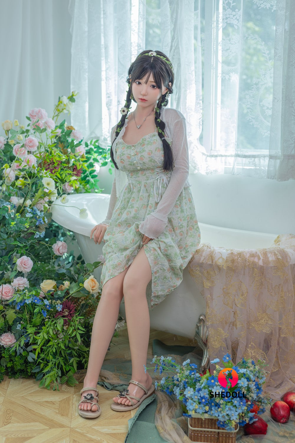 Cal muñeca sexual (SHEDOLL 158 cm Copa C #SH100 2.0 Silicona)