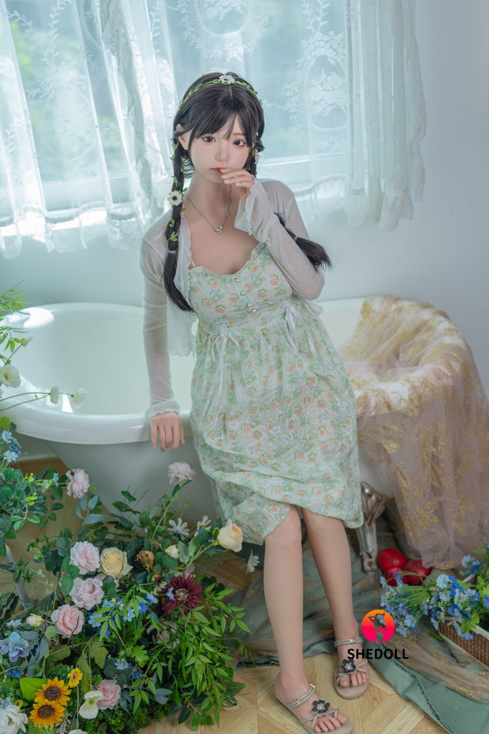 Cal muñeca sexual (SHEDOLL 158 cm Copa C #SH100 2.0 Silicona)