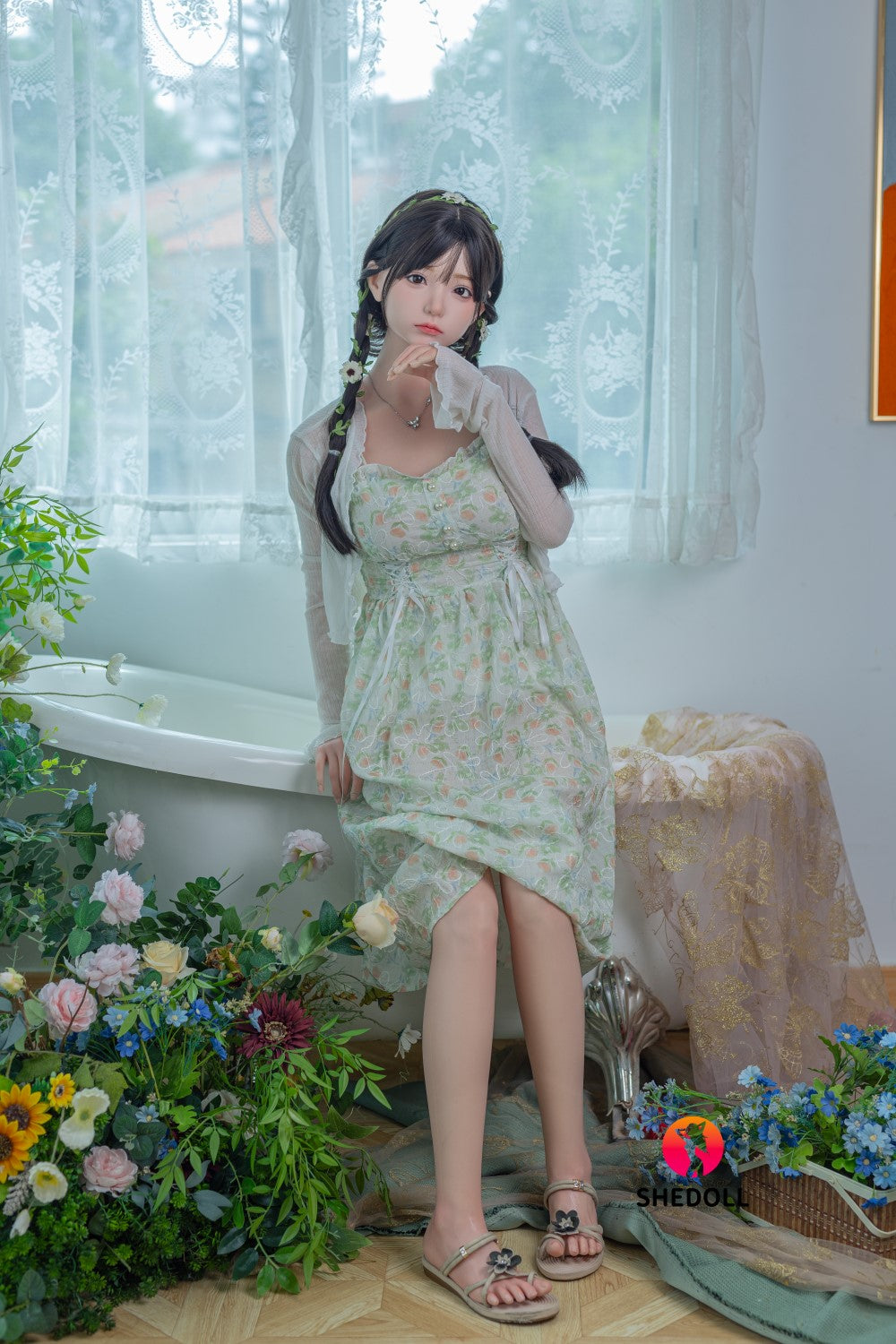 Cal muñeca sexual (SHEDOLL 158 cm Copa C #SH100 2.0 Silicona)