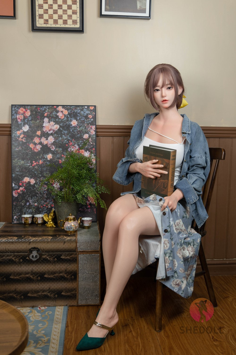 Boneca sexual Jasmim (SHEDOLL Copo E de 165 cm #SH102 2.0 Silicone)