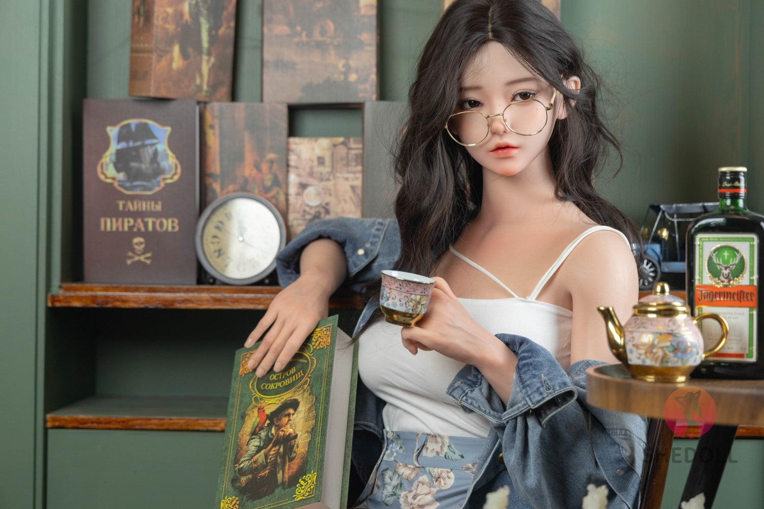 Boneca sexual Jasmim (SHEDOLL Copo E de 165 cm #SH102 2.0 Silicone)