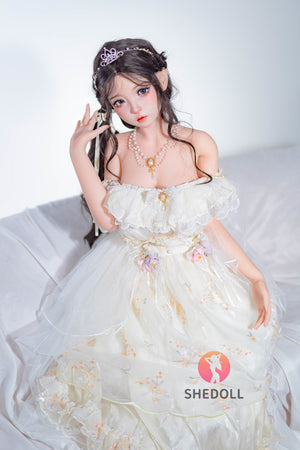 Boneca sexual de doces (SHEDOLL 145cm G-Cup #sh104 2.0 tpe+silicone)
