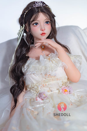 Boneca sexual de doces (SHEDOLL 145cm G-Cup #sh104 2.0 tpe+silicone)