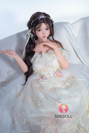 Boneca sexual de doces (SHEDOLL 145cm G-Cup #sh104 2.0 tpe+silicone)