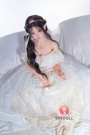Boneca sexual de doces (SHEDOLL 145cm G-Cup #sh104 2.0 tpe+silicone)