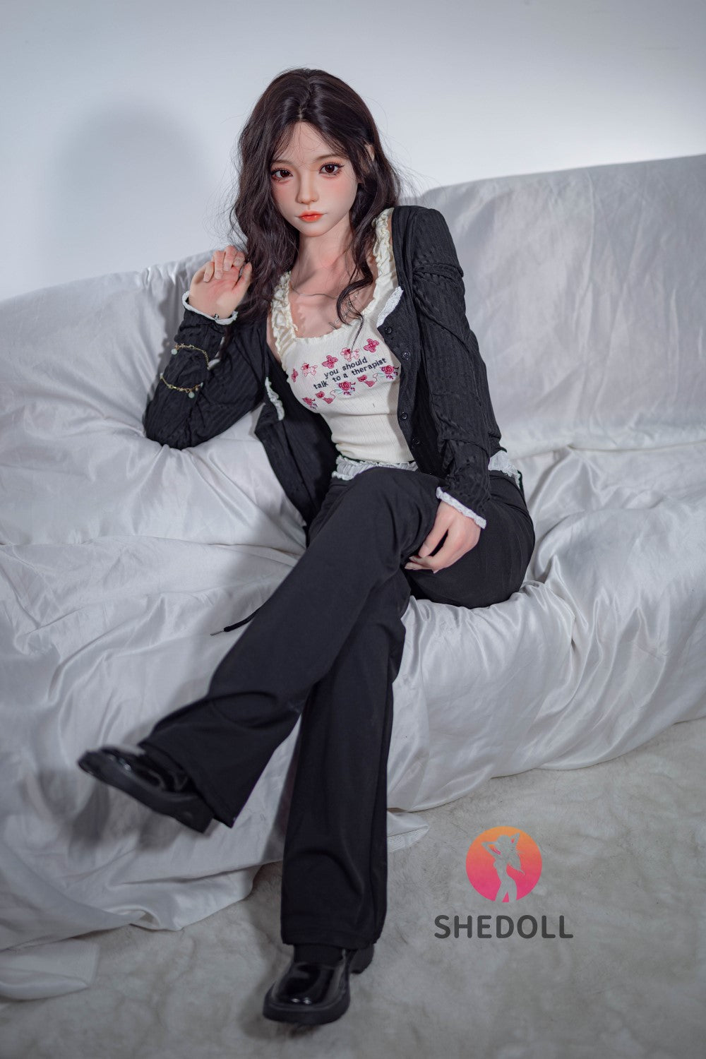 Boneca Sexual Rosa (SHEDOLL Copo C de 158cm #SH105 Silicone)