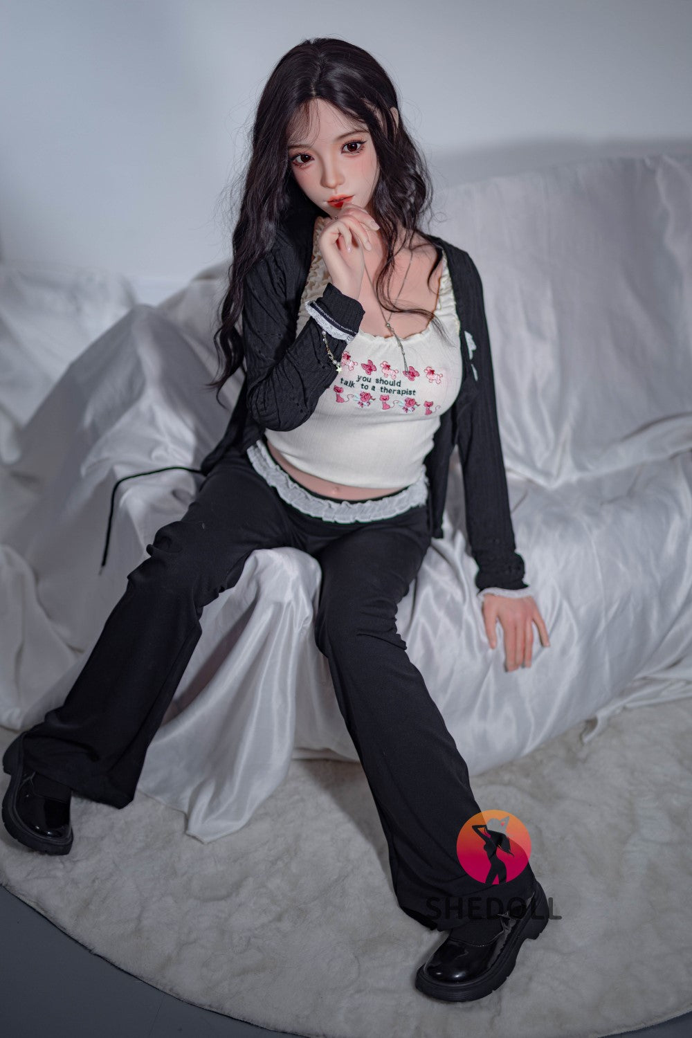 Boneca Sexual Rosa (SHEDOLL Copo C de 158cm #SH105 Silicone)